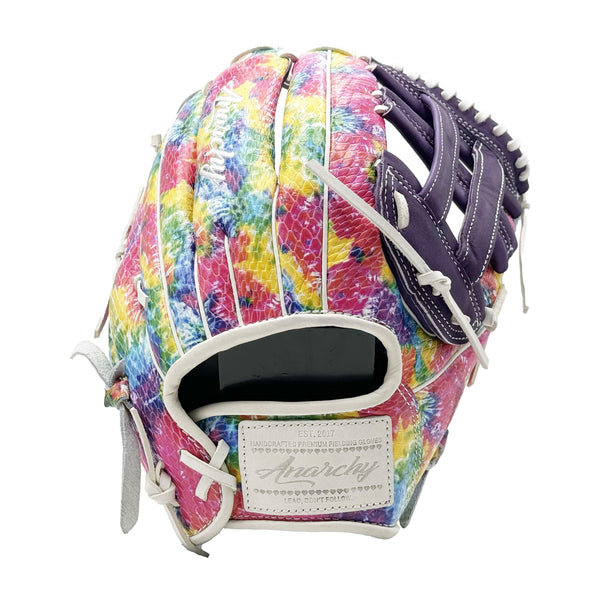 Anarchy Kip Leather Premium Softball Fielding Glove - AFG007 (Tie