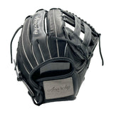 Anarchy Kip Leather Premium Softball Fielding Glove - AFG009 (Black/Grey) - Smash It Sports