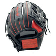 Anarchy Kip Leather Premium Softball Fielding Glove - AFG010 (Black/Red) – Product View | Smash It Sports | leather, kip, pro