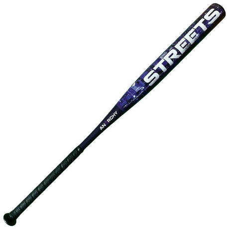 Anarchy Streets (Purple) 1PC 12.5″ Barrel 1oz End Load USA/ASA Slowpitch Softball Bat A22ASTRS121-1 - Smash It Sports