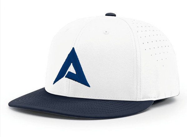 Anarchy CA i8503 Performance Hat - New Logo - White/Navy/Navy - Smash It Sports