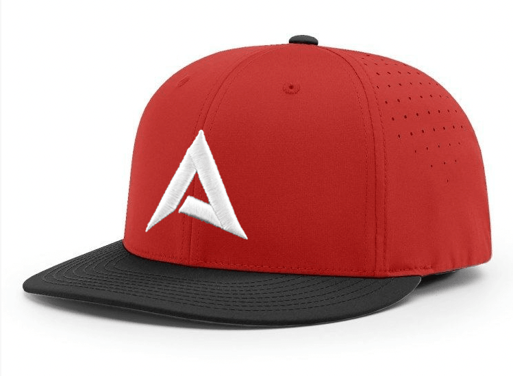 Anarchy CA i8503 Performance Hat - New Logo - Red/Black/White - Smash It Sports