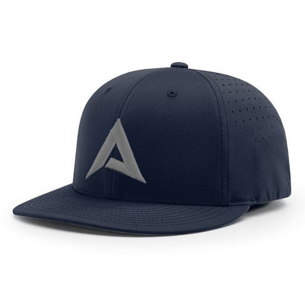 Anarchy CA i8503 Performance Hat - New Logo - Navy/Grey - Smash It Sports
