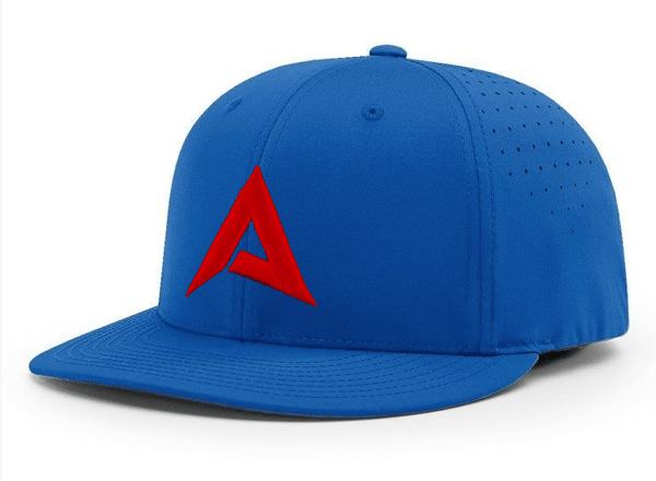 Anarchy CA i8503 Performance Hat - New Logo - Royal/Red - Smash It Sports