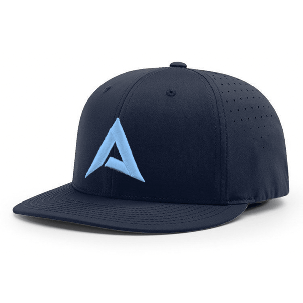 Anarchy CA i8503 Performance Hat - New Logo - Navy/Carolina - Smash It Sports