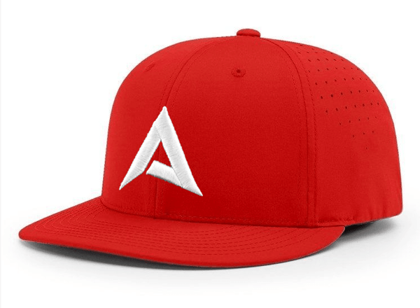 Anarchy CA i8503 Performance Hat - New Logo - Red/White - Smash It Sports
