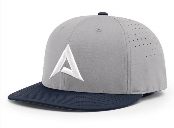 Anarchy CA i8503 Performance Hat - New Logo - Grey/Navy/White - Smash It Sports