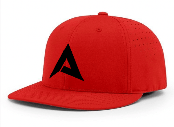 Anarchy CA i8503 Performance Hat - New Logo - Red/Black