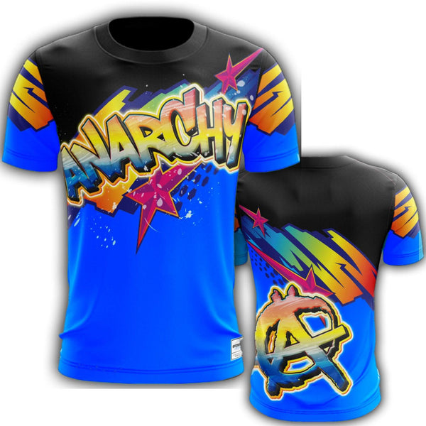Anarchy EVO-Tech™ Short Sleeve Shirt - Graffiti - Smash It Sports