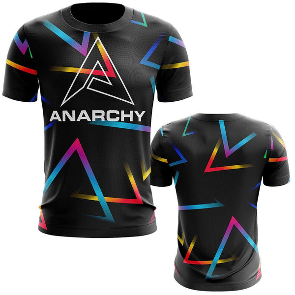 Anarchy EVO-Tech™ Short Sleeve Shirt - Triangles - Smash It Sports