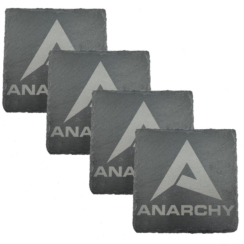 Anarchy Slate Coasters (4-Pack)