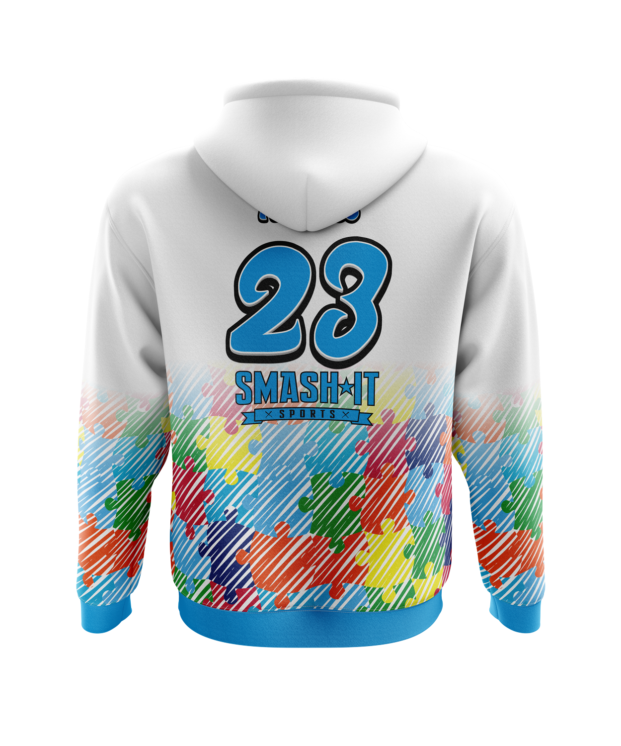 2026 Smash It Sports Autism Awareness Hoodie (Customized Buy-In)