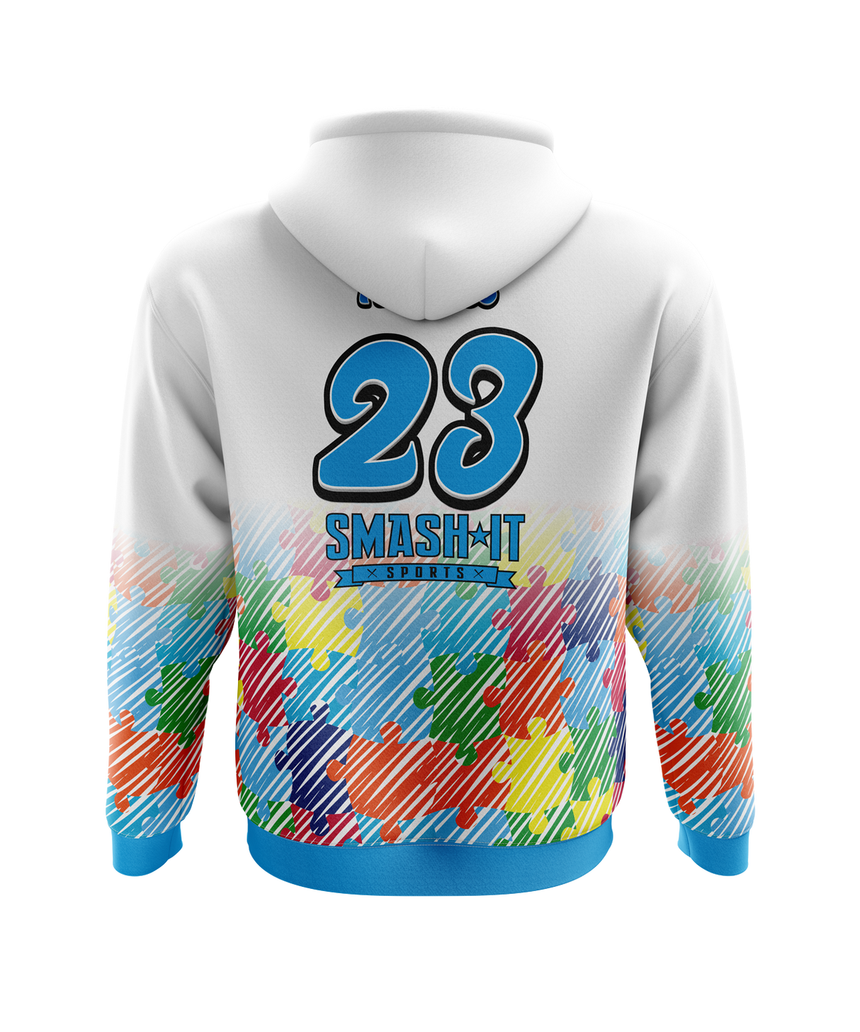 2026 Smash It Sports Autism Awareness Hoodie (Customized Buy-In)