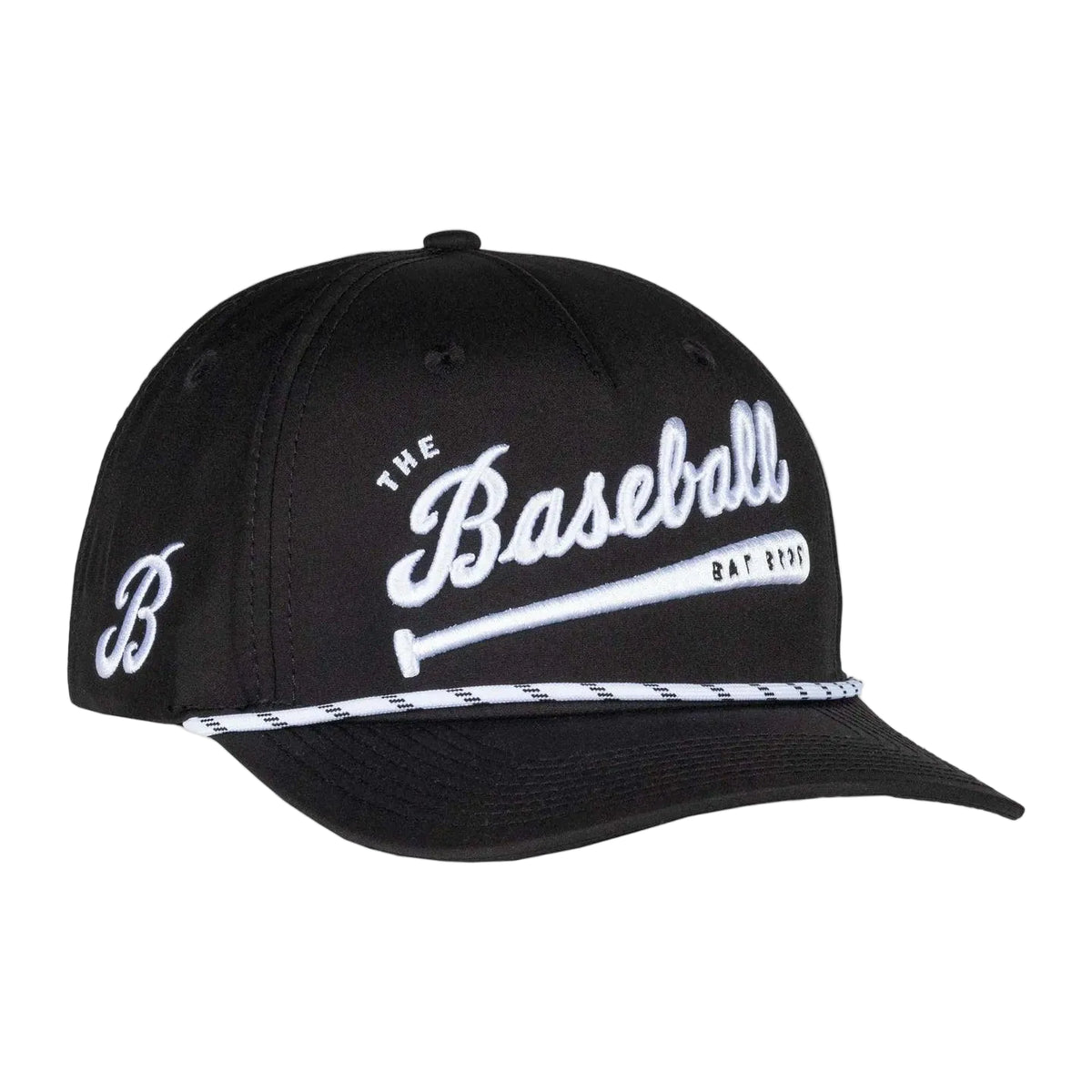 Baseball Cap Script Baseballism Bat Bros Script Rope Cap – Smash It Sports