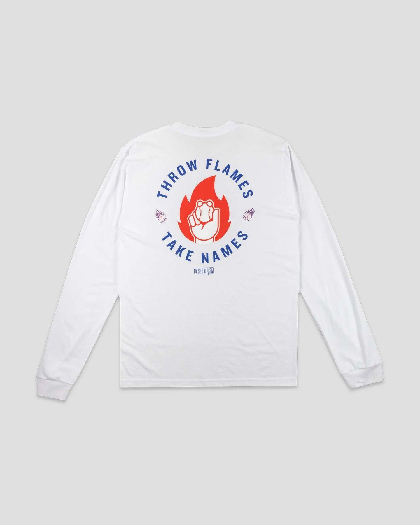 村上隆 Lewis Flame Out Longsleeve T-shirt Takashi Murakami Lewis Hamilton Flame Out Longsleeve T-shirt