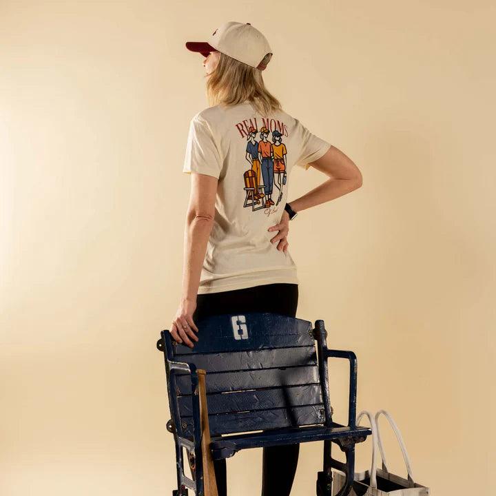 Baseballism Real Moms of Baseball - Warm-up Tee