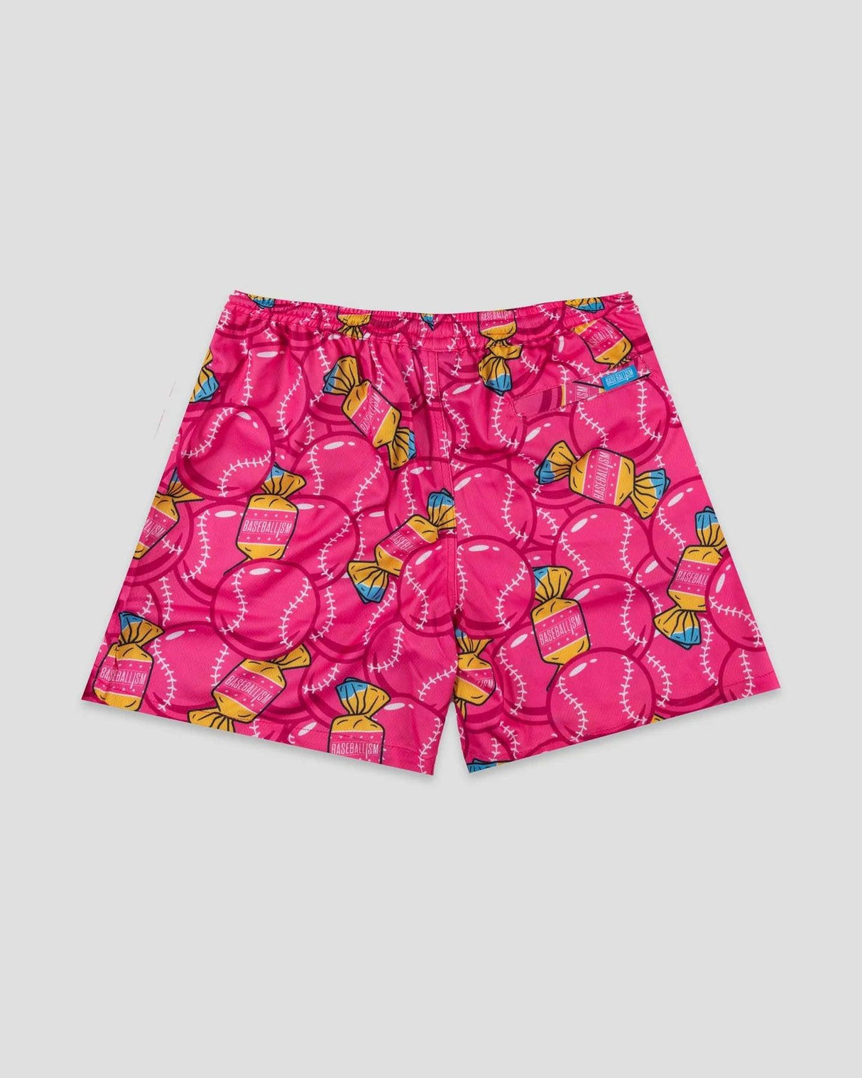 Baseballism Doubles and Bubbles Diamond Air Mesh Shorts - Youth