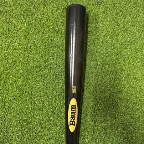 Baum Bat Maple Standard Gold Stock -3 Black Wood Baseball Bat - BBMSGSTKPRO3-BK [USED-UB71] 30" - Smash It Sports
