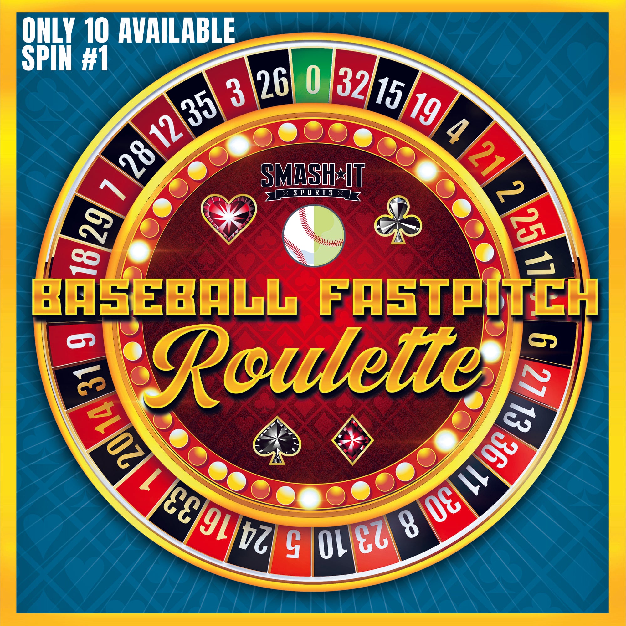 Black Friday Baseball or Fastpitch Roulette (Spin #1) (6 Spots Left)