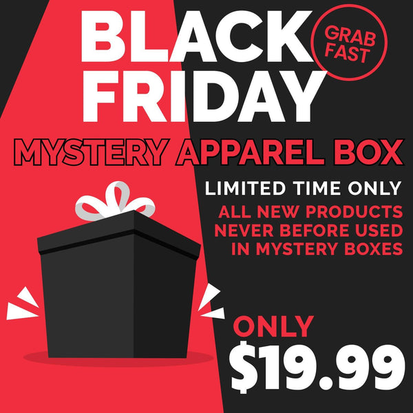 Black Friday Mystery Apparel Box - Mens - Smash It Sports
