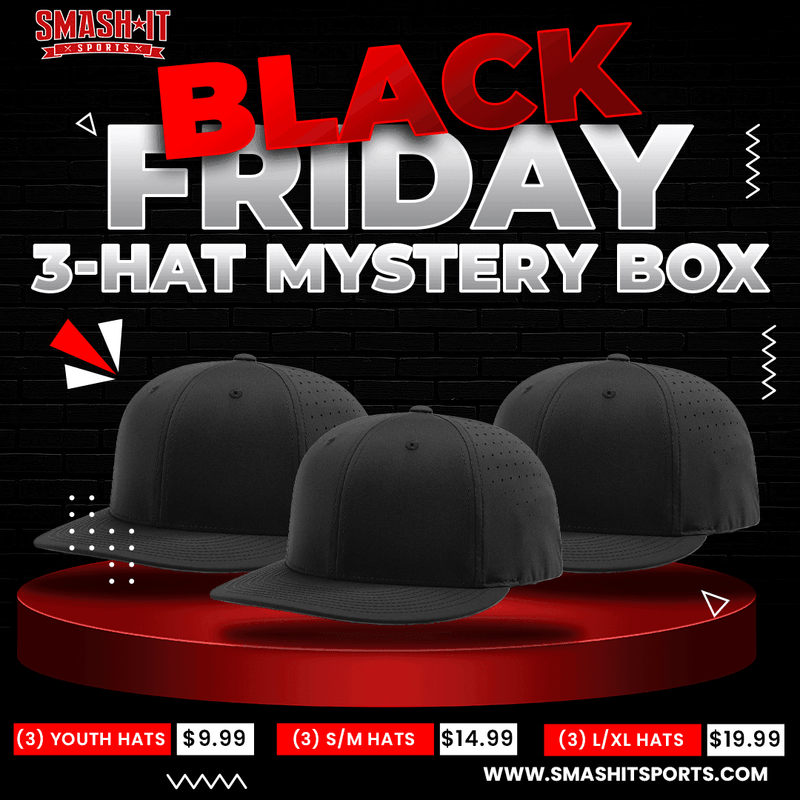 Black Friday Mystery Hats - 3 Hat Box - Smash It Sports