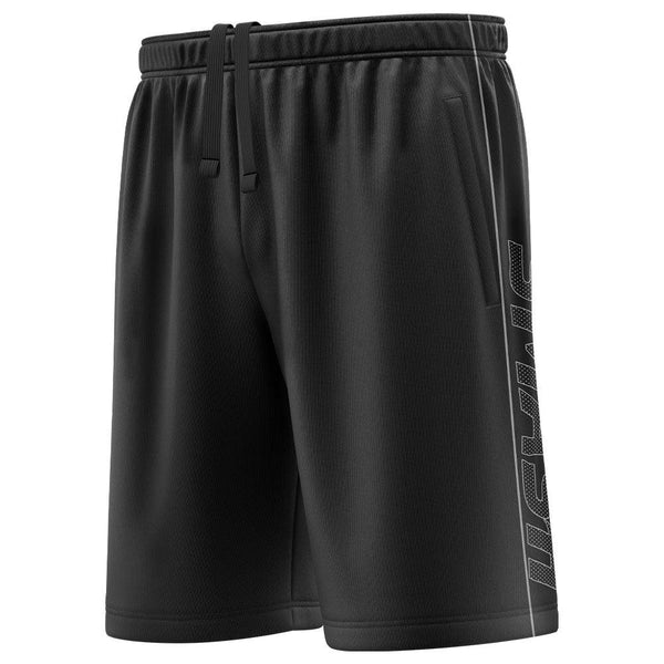 SIS Microfiber Shorts (Black) - Smash It Sports