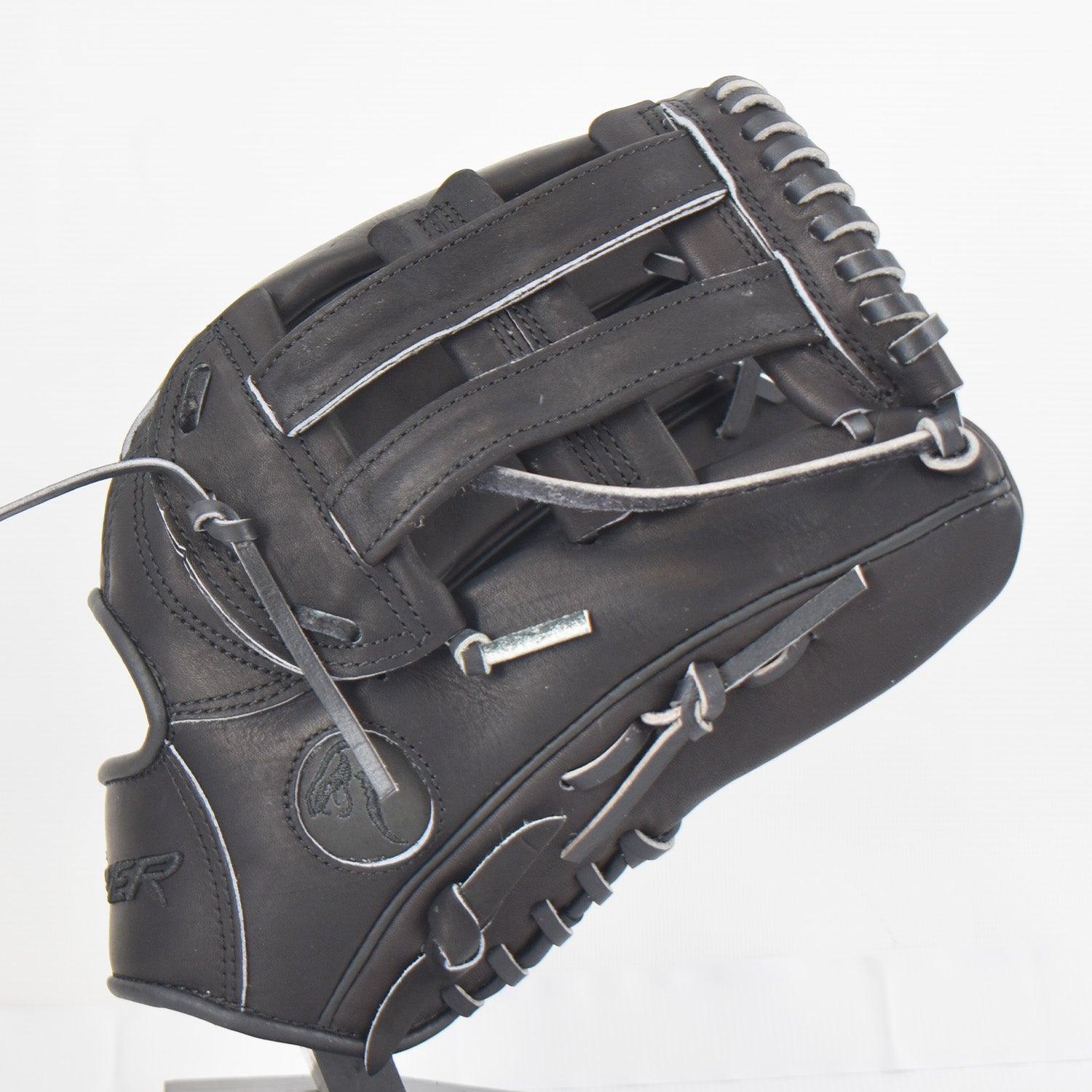 Viper Japanese Kip Leather Slowpitch Softball Fielding Glove Blackout - Smash It Sports