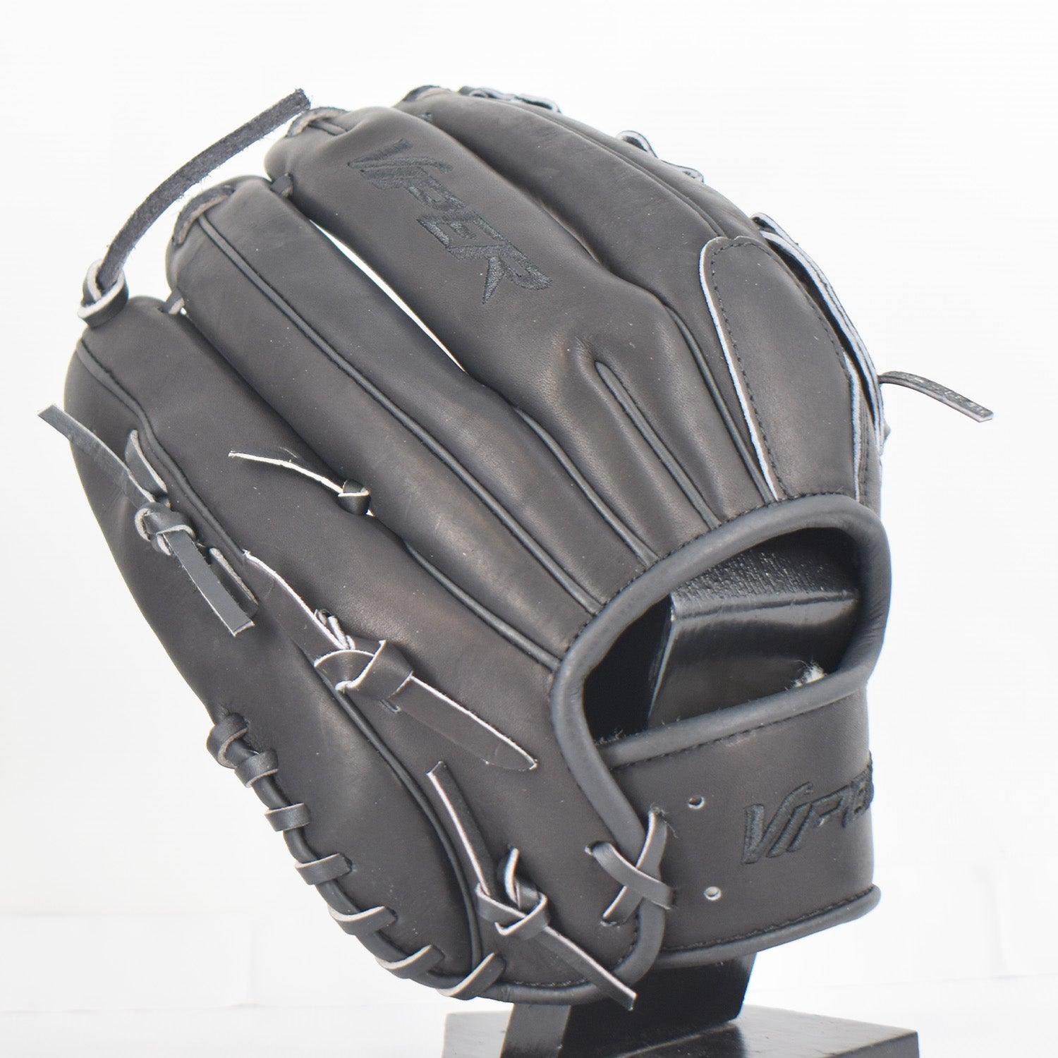 Viper Japanese Kip Leather Slowpitch Softball Fielding Glove Blackout - Smash It Sports