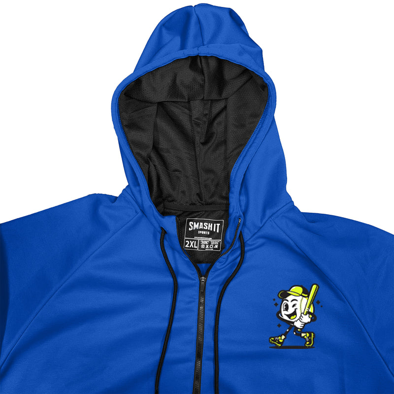 Smash It Sports "Smashie" BP Fleece Hoodie - Royal