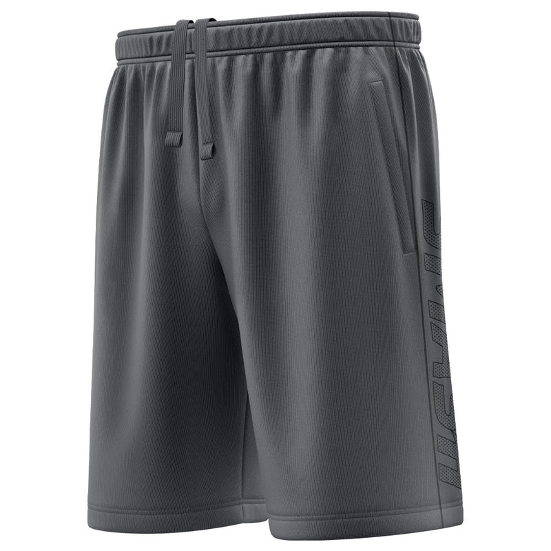 SIS Microfiber Shorts (Charcoal/Black)