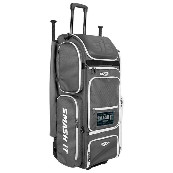 SMASH OPS V3 GUERRILLA Charcoal/White Roller Bag - Smash It Sports