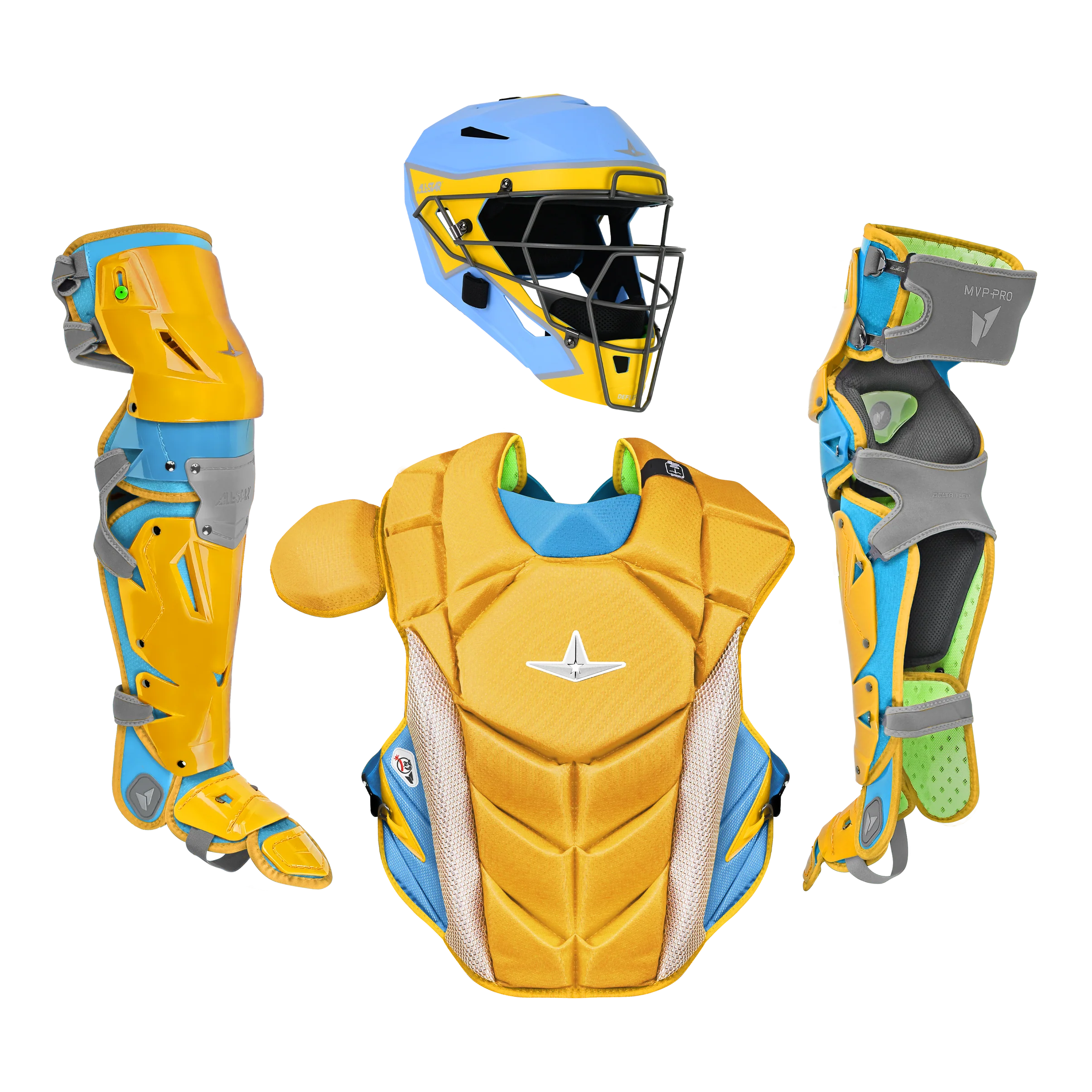 All-Star MVP-Pro Short Fuse Series Catchers Set - Boston (Adult/Intermediate/Youth)