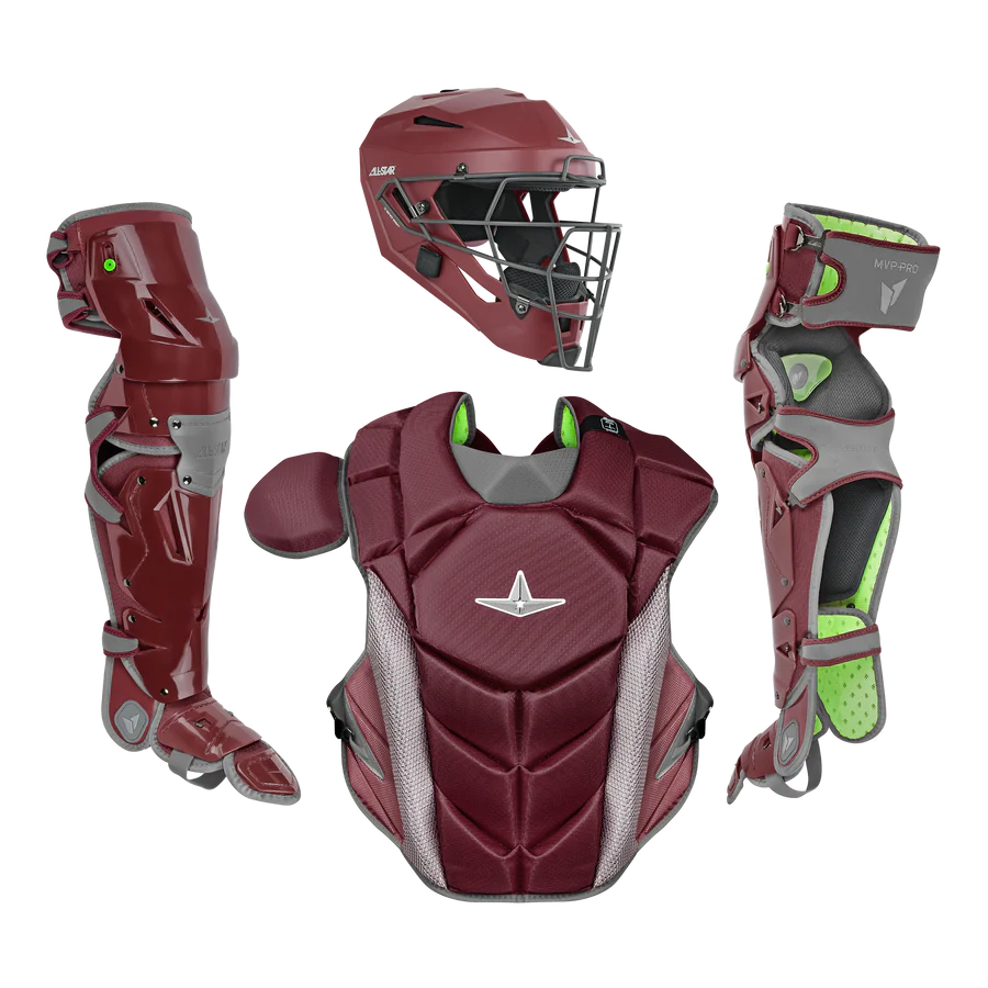 All Star MVP-PRO Series Adult Catchers Set - Solid Colors