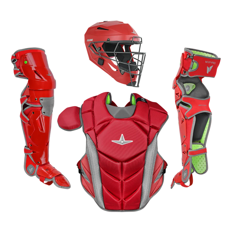 All Star MVP-PRO Series Adult Catchers Set - Solid Colors