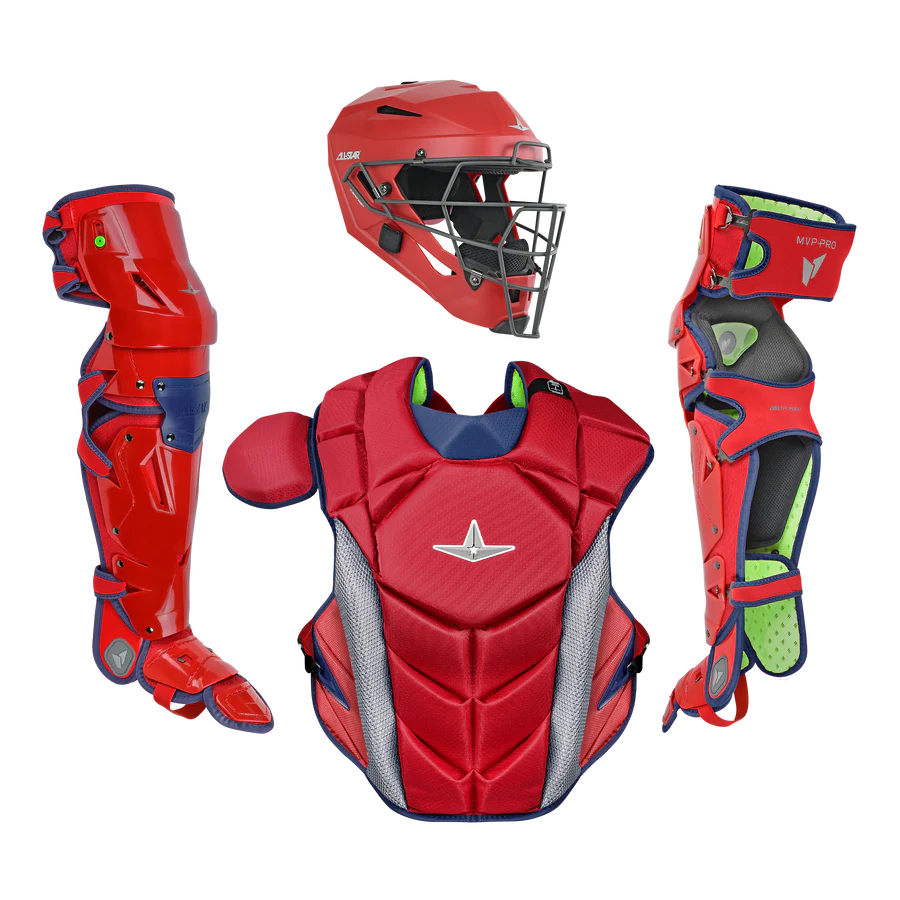 All Star MVP-PRO Series Adult Catchers Set - Solid Colors