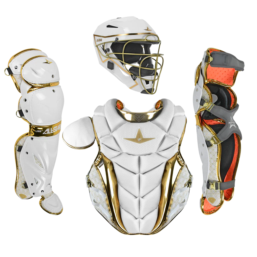 BASEBallダイカスト野球バッチ合金60セット All-Star PHX Fastpitch Catchers Kit – Gold Diamond Collection