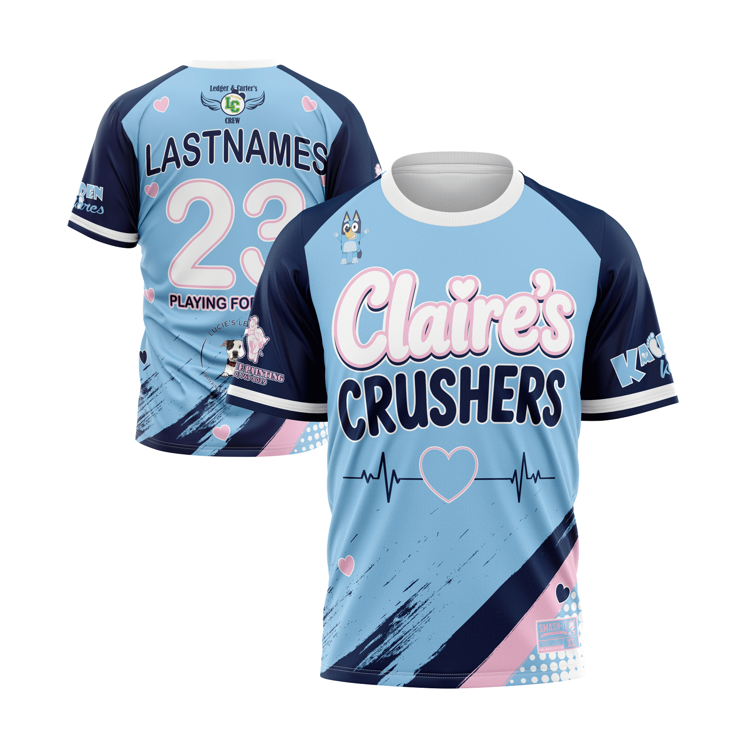 Kaiden Kares Team Jersey - Claries Crushers