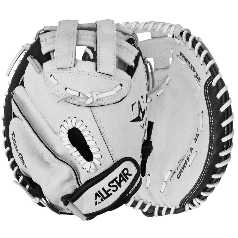 All-Star Future Star Catching Mitt/Glove - White - Smash It Sports