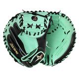 All-Star Pro Elite 34" Black/Mint Catchers Mitt/Glove