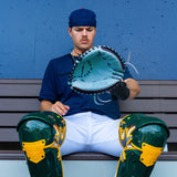 All-Star Pro Elite 34" Black/Sky Blue Catchers Mitt/Glove