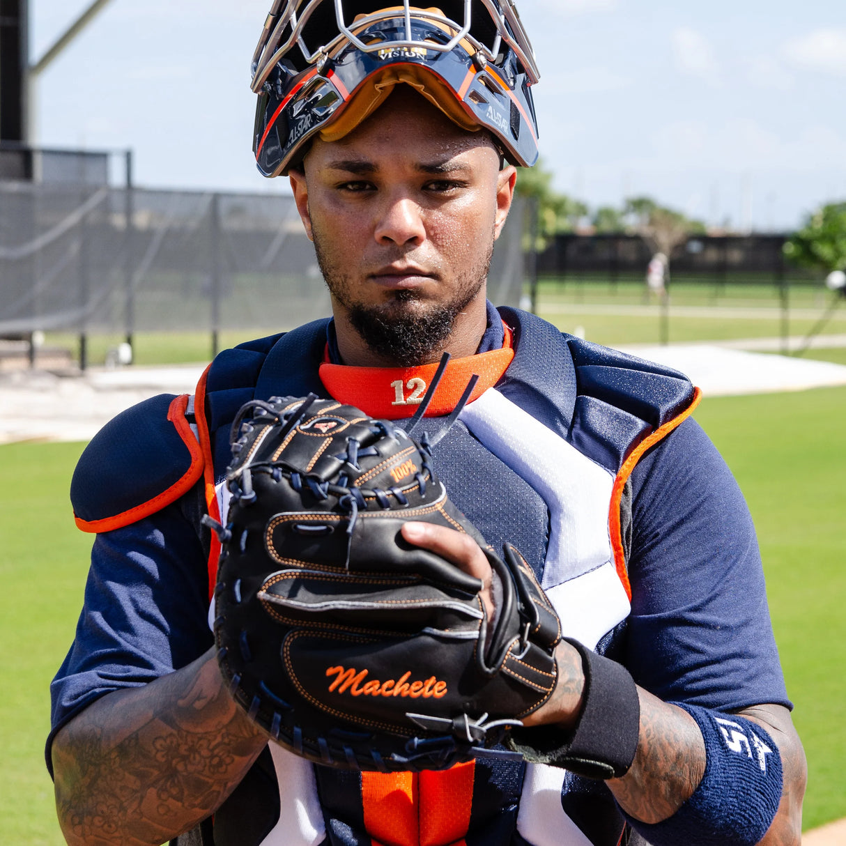 All-Star Pro Elite 34" Martin Maldonado Edition Catchers Mitt/Glove