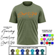 Cotton Blend T-Shirt - Script Logo - Smash It Sports