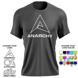 Cotton Blend T Shirt - Stencil Logo - Smash It Sports