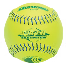 Diamond Sports 12" Flyer Leather USSSA Fastpitch Softballs - 12BFP