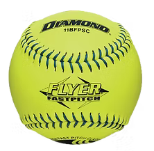 Diamond Sports 11" Flyer Synthetic USSSA Fastpitch Softballs - 11BFPSC