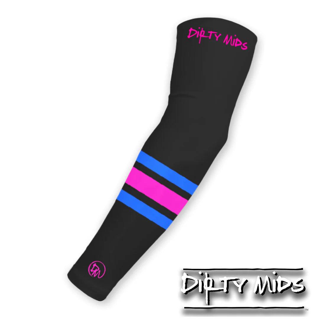 Dirty Mids Savage Series - Compression Arm Sleeves (Multiple Colors) - Smash It Sports