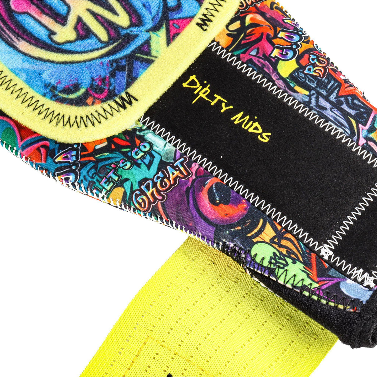 Dirty Mids Savage Series Sliding Mitts - Graffiti - Smash It Sports