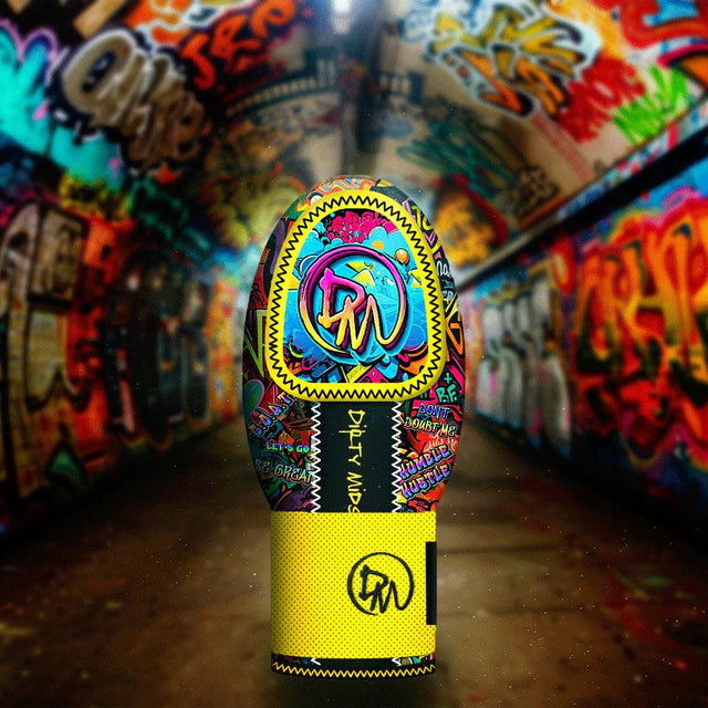 Dirty Mids Savage Series Sliding Mitts - Graffiti - Smash It Sports