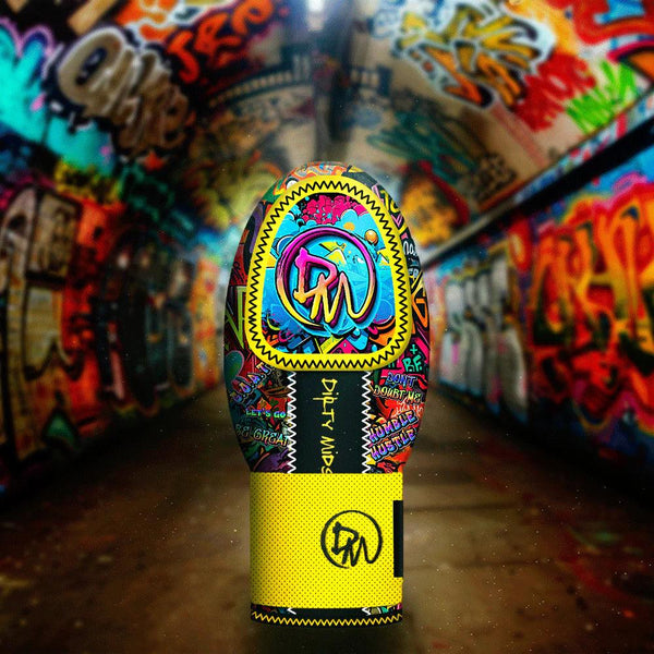 Dirty Mids Savage Series Sliding Mitts - Graffiti - Smash It Sports