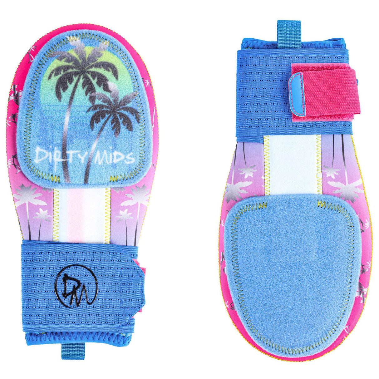 Dirty Mids Savage Series Sliding Mitts - Miami Nights - Smash It Sports